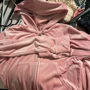 JUICY COUTURE Pink Velour SET